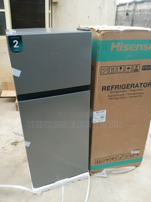 Hisense 124L Double Door Fridge - REF 172DR (Silver)