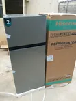 Hisense 124L Double Door Fridge - REF 172DR (Silver) - 2