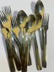 Gold Plated Cutlery for Rent (Spoons & Forks) - 3