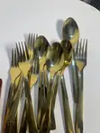 Gold Plated Cutlery for Rent (Spoons & Forks) - 4