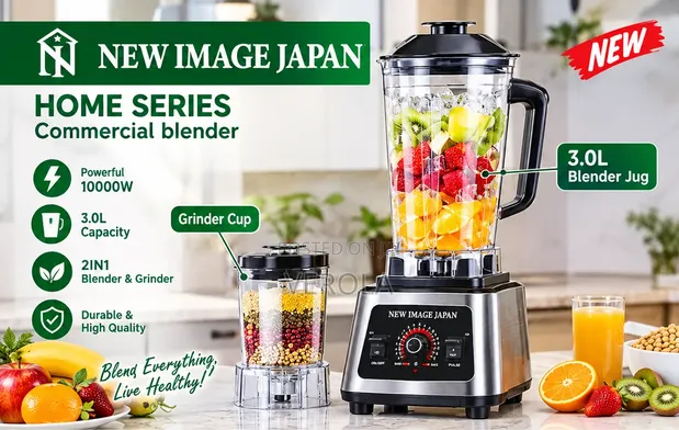 New Image Japan 3.0L Commercial Blender - 10000W - 1