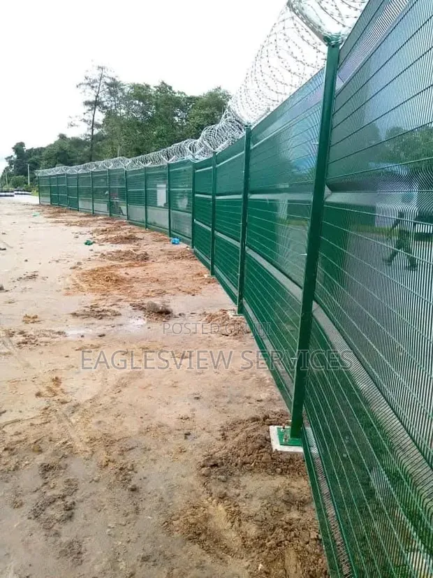 Security Mesh Fence - Galvanised Hot Dipped Wire - 1