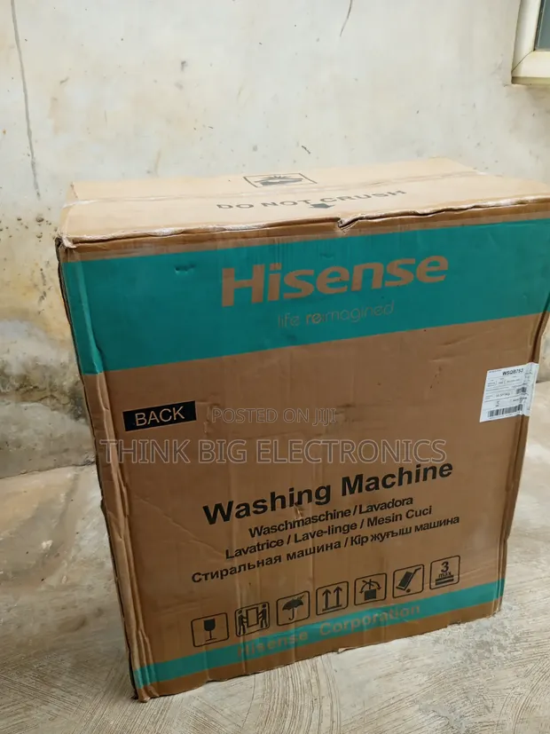 Hisense 7.5kg Mesin Wanki Mai Kunnawa Biyu - 1
