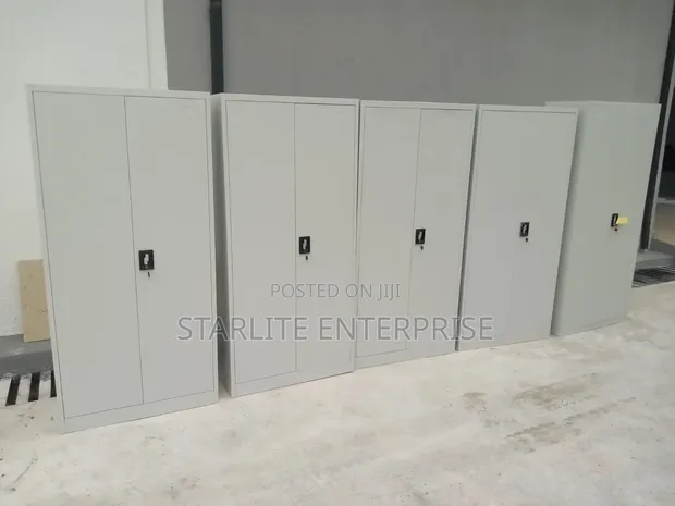 Boss Office Products Metal Cupboard - 5 Shelves - 1