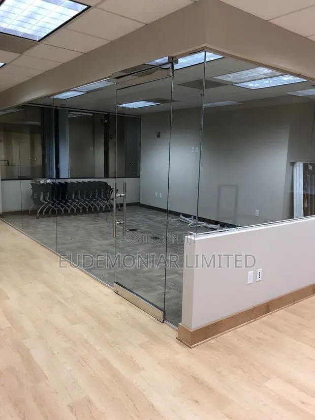 Office Glass Partition Renovation & Reconfiguration - 1