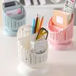 Creative Rattan Style Desk Caddy - Pen Holder - 1