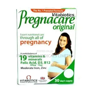 Vitabiotics Pregnacare Original Prenatal Multivitamin