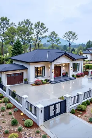 Luxury Family Home Plan Elevation - Masol Construction