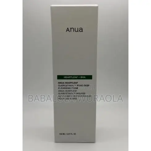 Anua Heartleaf Quercetinol Foam Mai Tsarkake Guduwar Hanci - 150ml - 1