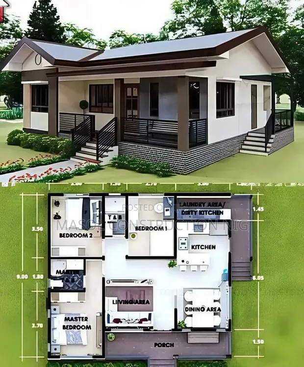 Residential House Plan Building Elevation Services - 1