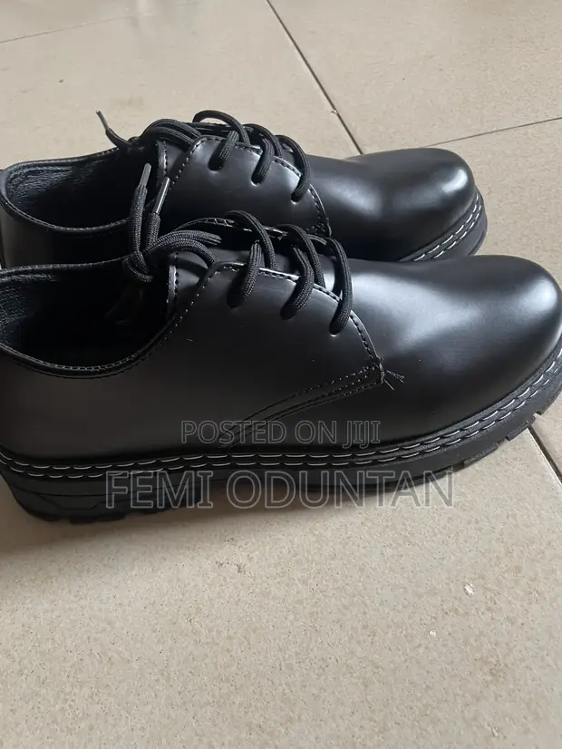 Men's Black Business Casual Formal Shoes - UK 9.5 - 1