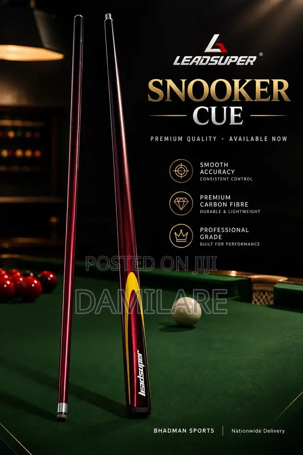 Leadsuper Snooker Cue Stick - Brand New - 1