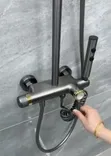 High Quality Surface Shower Mixer with Tap - 4