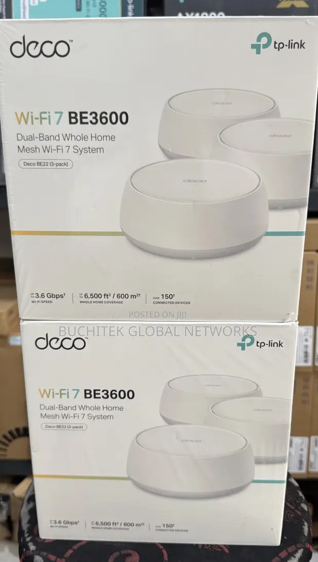 TP-Link Deco BE22/BE3600 Wi-Fi 7 Mesh System (3-Pack) - 1