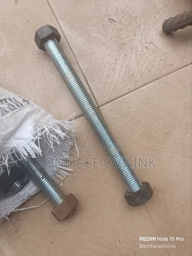M46 Thread Bolt/Nut (2 Feet Long) - 1