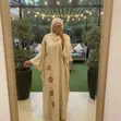 Nude Embroidered Boubou - Naija Made - 2