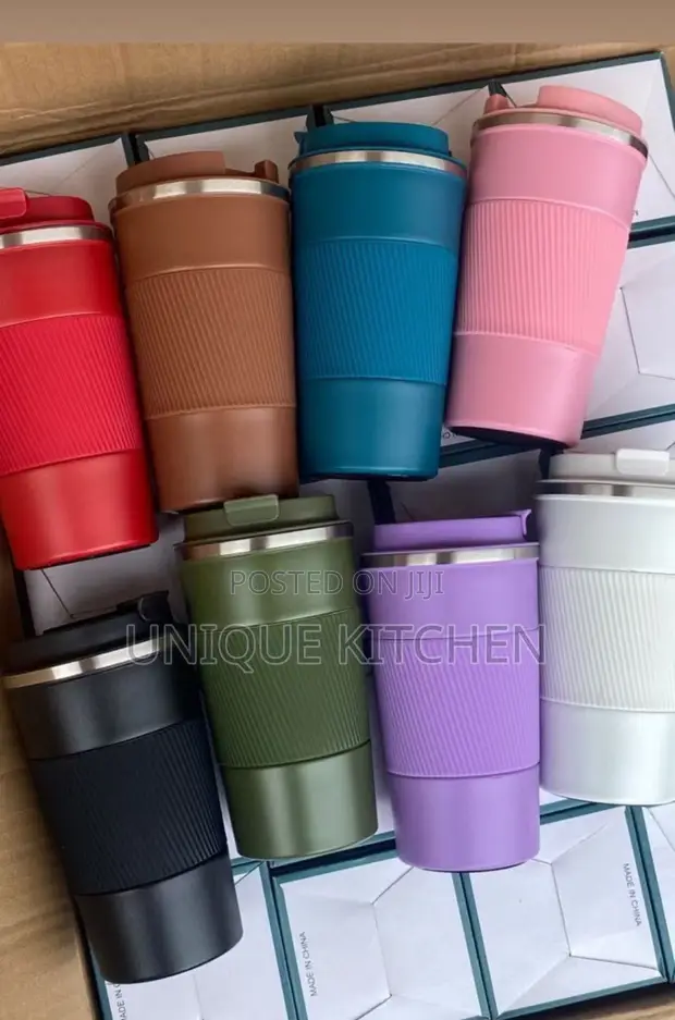 Insulated Coffee Cup with Leak-Proof Lid - 1