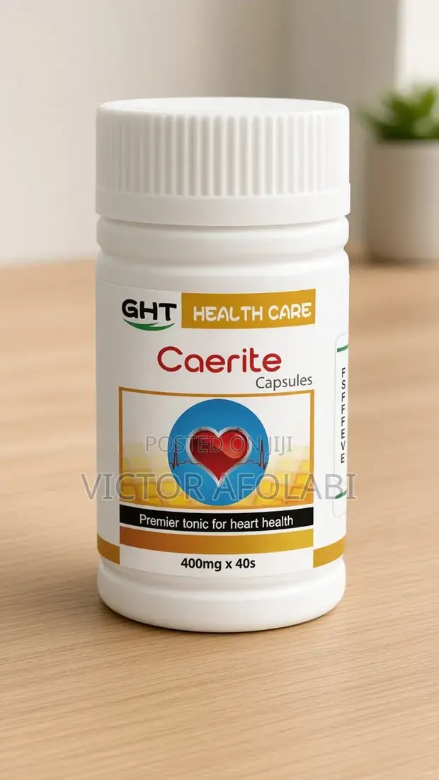 Caerite Capsules for Blood Pressure & Heart Health - 1