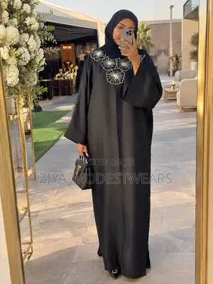 Black Embroidery Boubou - Naija Made