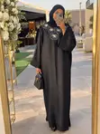 Black Embroidery Boubou - Naija Made - 1