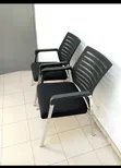 Office Visitors Stainless Mesh Chair - Brand New - 2