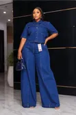 Denim & Supply Ladies Boyfriend Jeans - Blue - 1