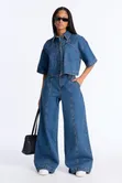 Denim & Supply Ladies Boyfriend Jeans - Blue - 2