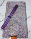 Latest Guipure Lace With Sequence Fabric - 2