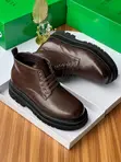 Bottega Veneta Men's Original Quality Leather Ankle Boots - 2