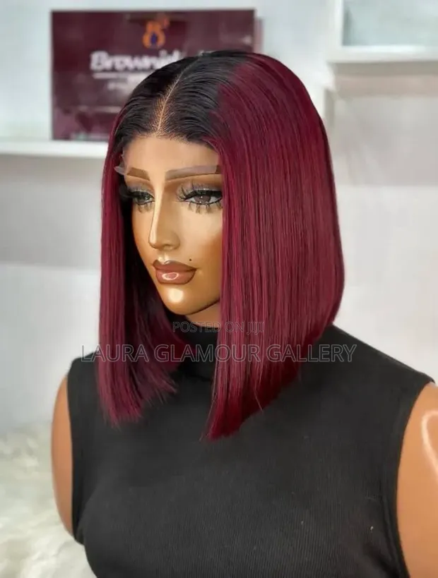 Double Drawn Bob Wig - Human Hair - 1