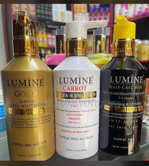 Lumine Gold & Carrot Whitening Products - 1
