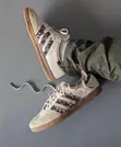 Adidas Samba OG - Cream White / Dual Magenta / Talc - 2
