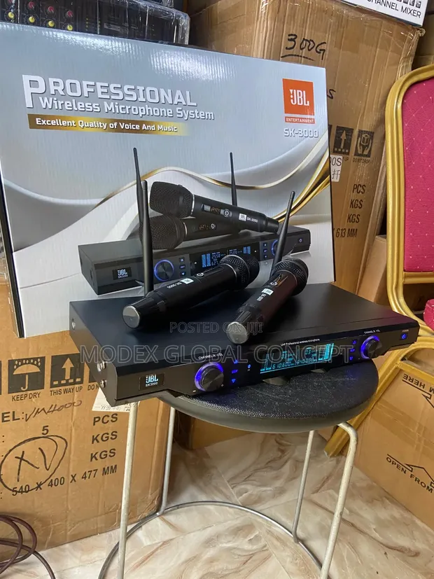 JBL SK-3000 Professional Wireless Microphone System - 1