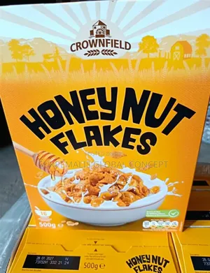 Crownfield Honey Nut Flakes Cereal - Akwatin 12