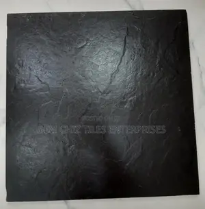 Rough Black Matt Tiles 60x60cm