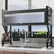 Modern Over-Sink Kitchen Organizer Dish Rack - 2