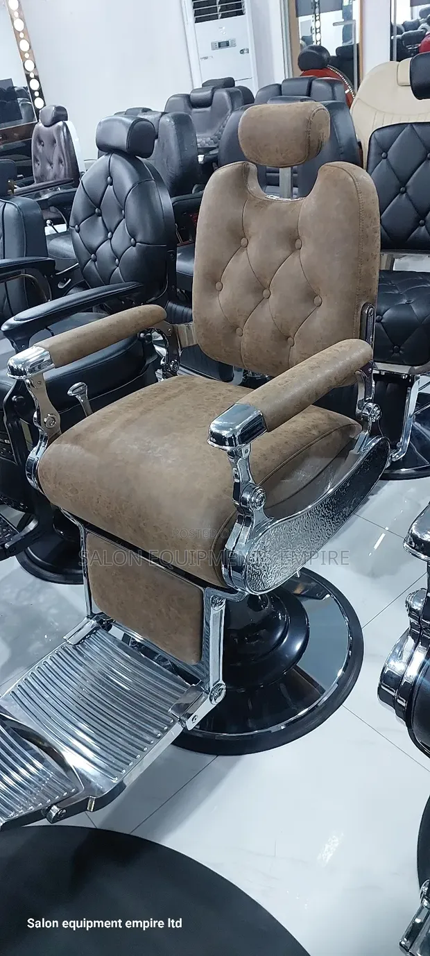 Executive Barber Chair - Brand New - 1