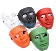 3-in-1 Unisex Party Masks (White & Black) - 2