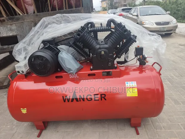 4-Cylinder Piston Air Compressor 7.5kW 10HP 500L - 1