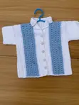 Crochet Baby Boy 2-Piece Set (0-12 Months) - 1