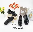 HW Black Patent Bow Loafers - Women's - 1