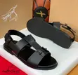Christian Louboutin Men's Leather Sandals - 2