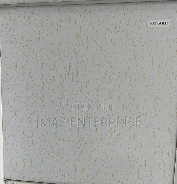Gold Laminated Suspended Ceiling Tiles - 1