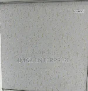 Gold Laminated Suspended Ceiling Tiles