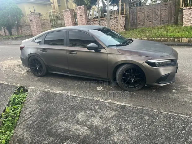 2022 Honda Civic EX-L Gray - 1