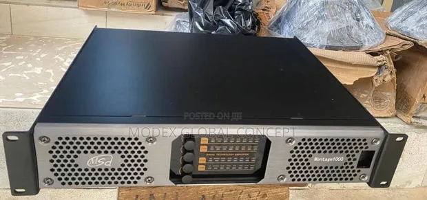 MSD Montage 1000 Professional Digital Power Audio Amplifier - 1
