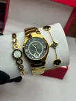 Beautiful Bracelets and Wrist Watch Combo - 4