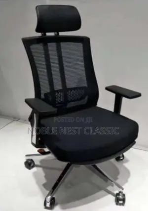 Executive Office Chair with Headrest - Brand New