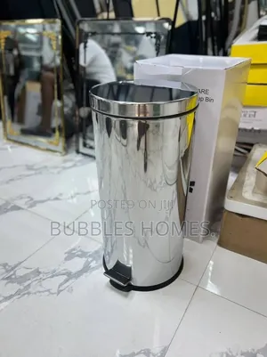 30L Stainless Steel Waste Bin