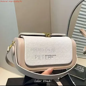 Classy Mini Handbag - Multicolor Faux Leather